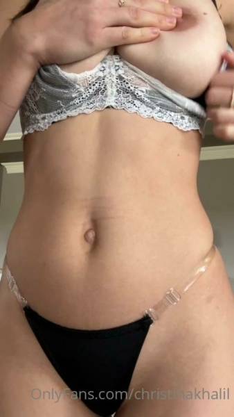Christina Khalil Nipple Slip Topless Strip Onlyfans Video Leaked - Usa on dochick.com