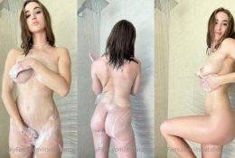 Natalie Roush Nude Soapy Shower Video Leaked on dochick.com